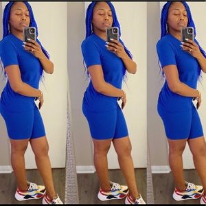 Royal Blue Chill Set (Size 3X AVAIL!)